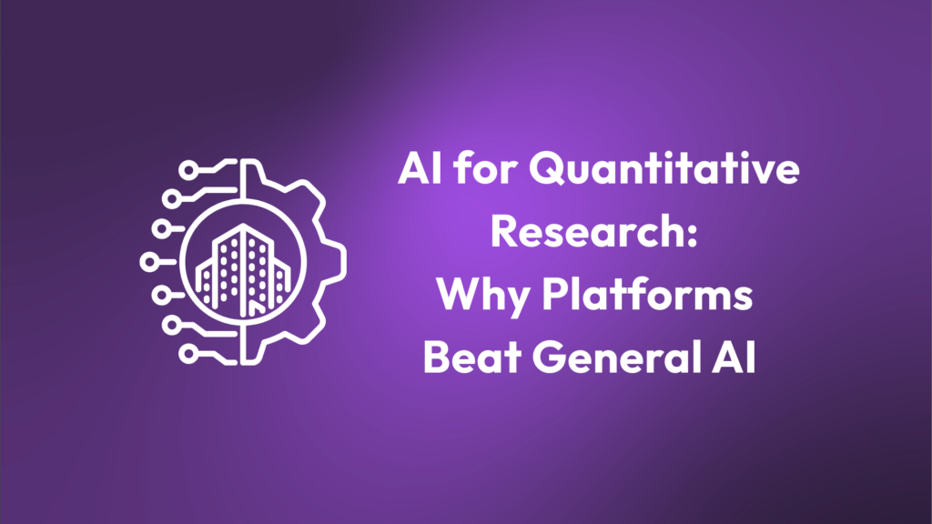Ai for Quantitative research