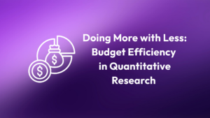 Doing More with Less: Budget Efficiency in Quantitative Research