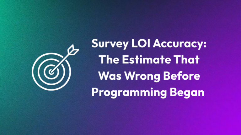 Survey LOI Accuracy