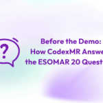 ESOMAR 20 questions